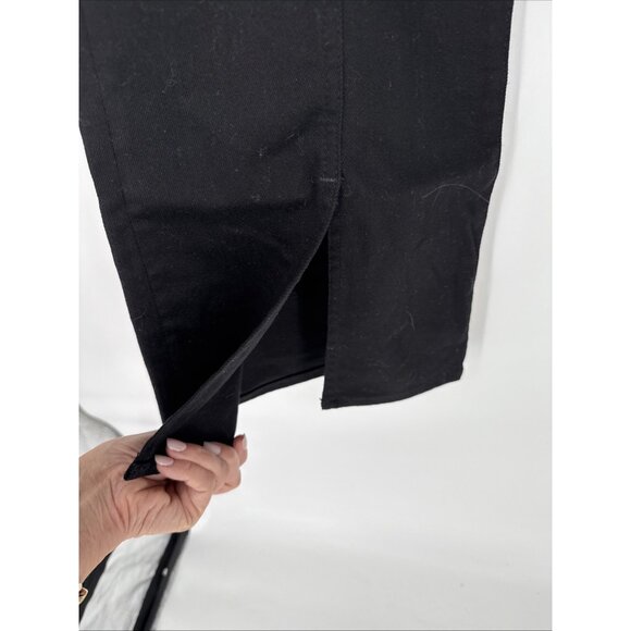 New AG Women's Size 33 Black Denim Jeans Anisten High Rise Boot Cut Stretch NWT - Picture 5 of 14